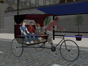 Rickshaw Driving