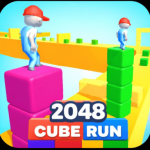 Spēle 2048 Cube Runner ultimate — bezmaksas online spēle