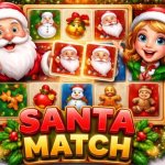 Spēle Santa Matching Game — bezmaksas online spēle