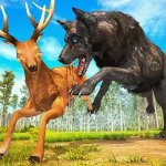 Spēle Wolf Simulator Forest Hunt 3D — bezmaksas online spēle
