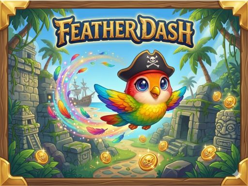 Spēle Feather Dash — bezmaksas online spēle