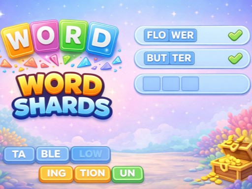 Spēle Word Shards — bezmaksas online spēle