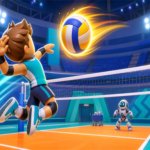 Spēle Funny Volleyball — bezmaksas online spēle