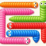 Spēle Twisted Snakes Brain Puzzle — bezmaksas online spēle