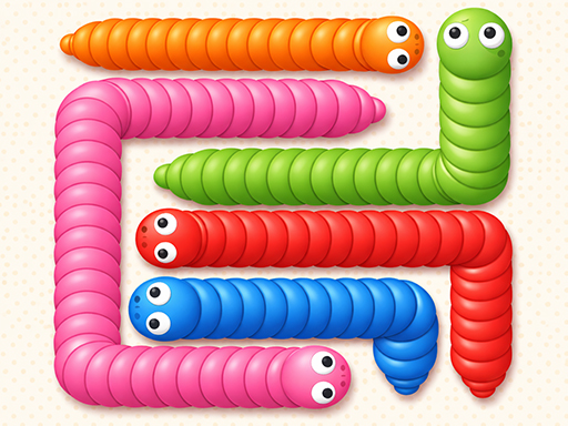 Spēle Twisted Snakes Brain Puzzle — bezmaksas online spēle