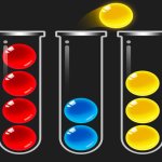 Spēle Ball Sort 2D — bezmaksas online spēle