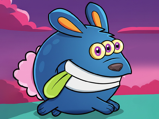 Spēle Super Alien Rabbit — bezmaksas online spēle