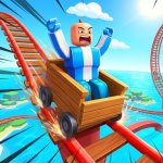 Spēle Obby Cart Rush — bezmaksas online spēle