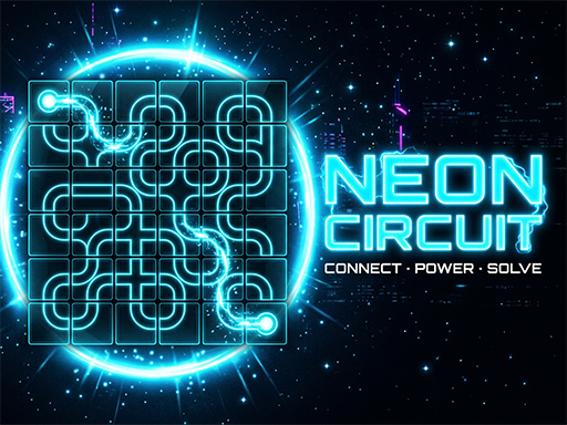 Spēle Neon Circuit — bezmaksas online spēle