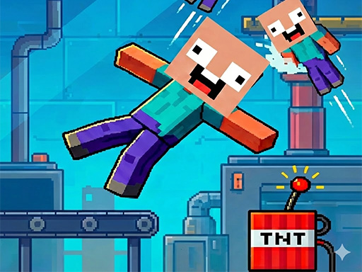 Spēle Noobs: Crazy Combo — bezmaksas online spēle