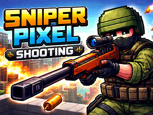 Spēle Sniper Pixel Shooting — bezmaksas online spēle