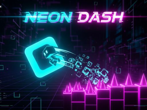 Spēle Neon Dash: Survive the Dash — bezmaksas online spēle