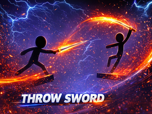 Spēle Throw Sword — bezmaksas online spēle