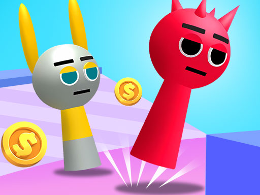 Spēle Sprunki Pyramixed Playtime — bezmaksas online spēle
