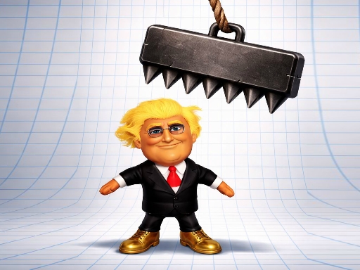 Spēle Trump the Ragdoll — bezmaksas online spēle