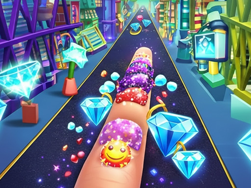 Spēle Nail Stack Run Challenge — bezmaksas online spēle