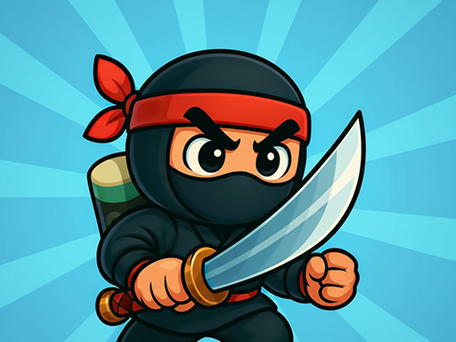 Spēle Ninja Jump fighting — bezmaksas online spēle