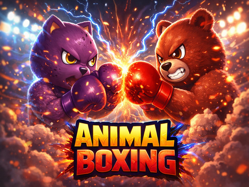 Spēle Animal Boxing — bezmaksas online spēle