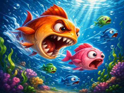 Spēle Fishy Feast — bezmaksas online spēle