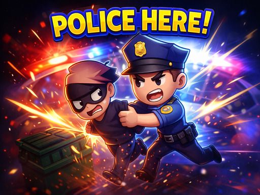 Spēle Police Here — bezmaksas online spēle