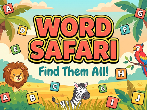 Spēle Word Safari — bezmaksas online spēle
