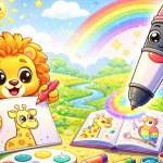 Spēle Magic Coloring Book for Little Artists — bezmaksas online spēle