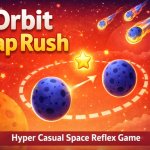 Spēle Orbit Tap Rush   One Tap Game — bezmaksas online spēle