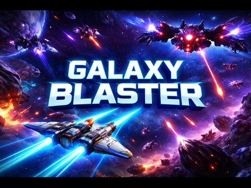 Spēle Galaxy Blaster Defend the Galaxy — bezmaksas online spēle