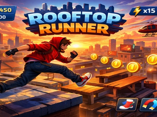 Spēle rooftop runner — bezmaksas online spēle