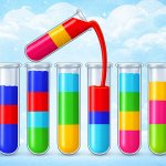 Spēle Liquid Sort Deluxe — bezmaksas online spēle