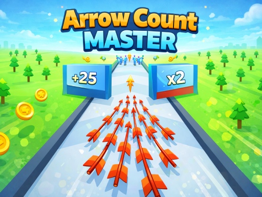 Spēle Arrow Count Master — bezmaksas online spēle