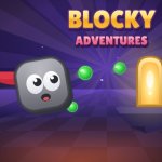 Spēle Blocky Adventures — bezmaksas online spēle