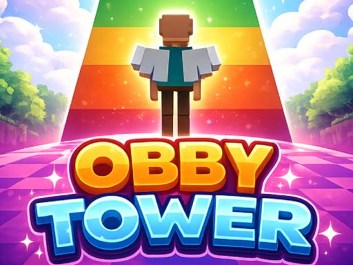 Spēle Obby Tower — bezmaksas online spēle