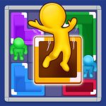 Spēle People Drop Away Game — bezmaksas online spēle