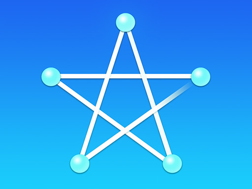 Spēle One Line Dot Game — bezmaksas online spēle