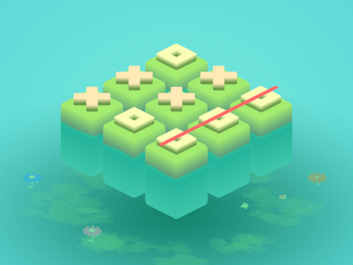 Spēle Tic Tac Toe Match Three — bezmaksas online spēle