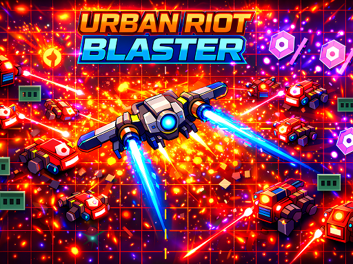 Spēle Urban Riot Blaster — bezmaksas online spēle