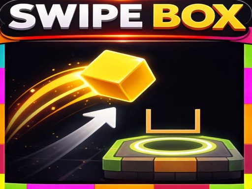 Spēle Swipe Box Physics Arcade Game — bezmaksas online spēle