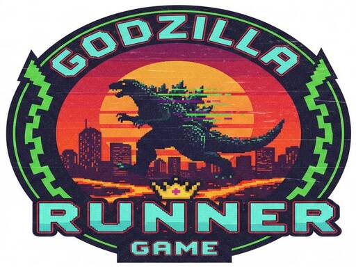 Spēle Godzilla Runner Game — bezmaksas online spēle