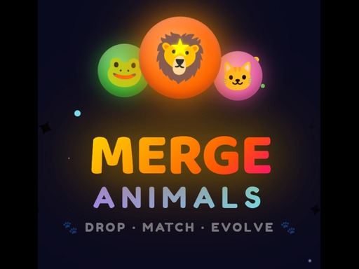 Spēle Merge Animals — bezmaksas online spēle