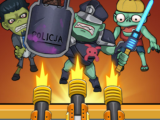 Spēle Zombies 4 Weapon Merge — bezmaksas online spēle