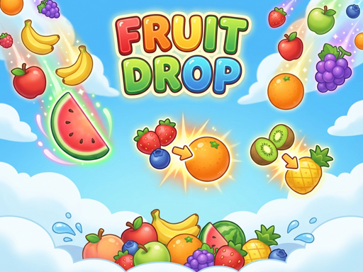 Spēle Fruit Drop — bezmaksas online spēle