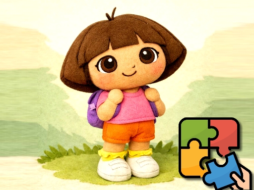 Spēle Dora Puzzle Challenge — bezmaksas online spēle