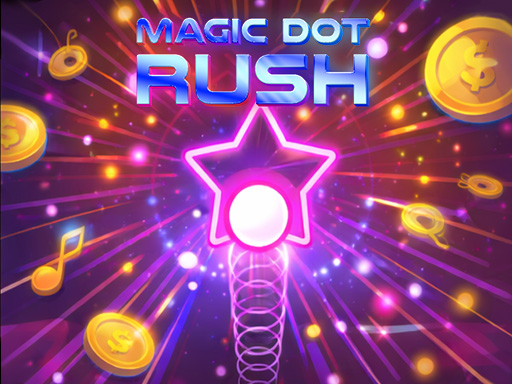 Spēle Magic Dot Rush — bezmaksas online spēle