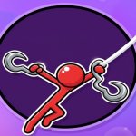 Spēle Stickman: Hooks — bezmaksas online spēle