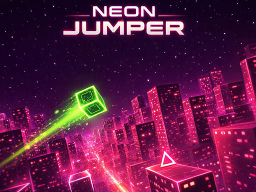 Spēle NEON JUMPER — bezmaksas online spēle