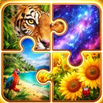 Spēle Zen Jigsaw Master — bezmaksas online spēle