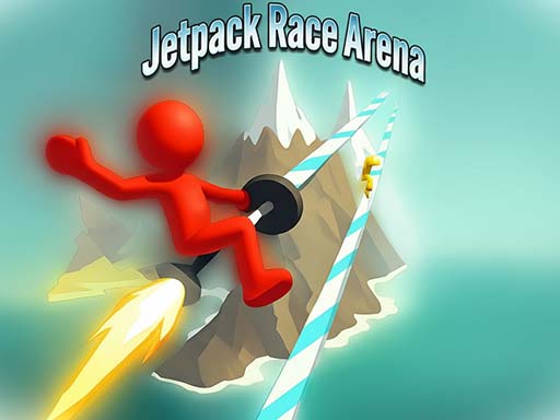 Spēle Jetpack Race Arena — bezmaksas online spēle