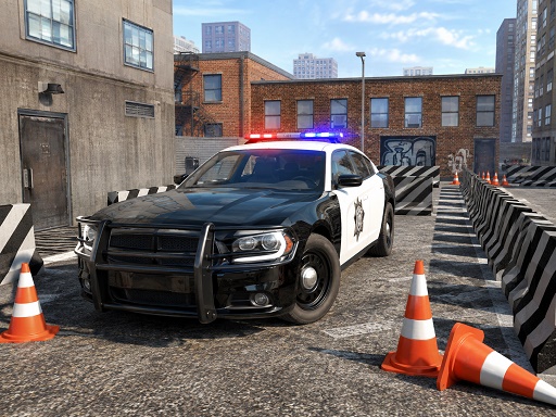 Spēle Police Car Parking 2026 — bezmaksas online spēle
