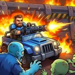 Spēle Zombie Defense: Last Stand — bezmaksas online spēle